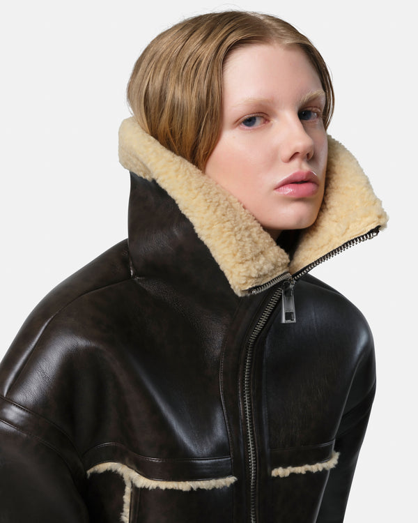 Apparis Calina Coat Java & Sand