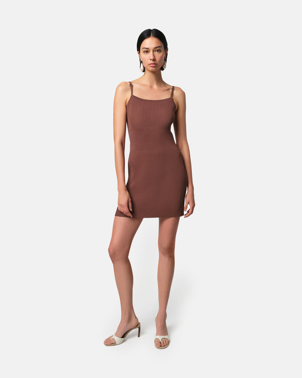 Apparis Carter Mini Dress Clay