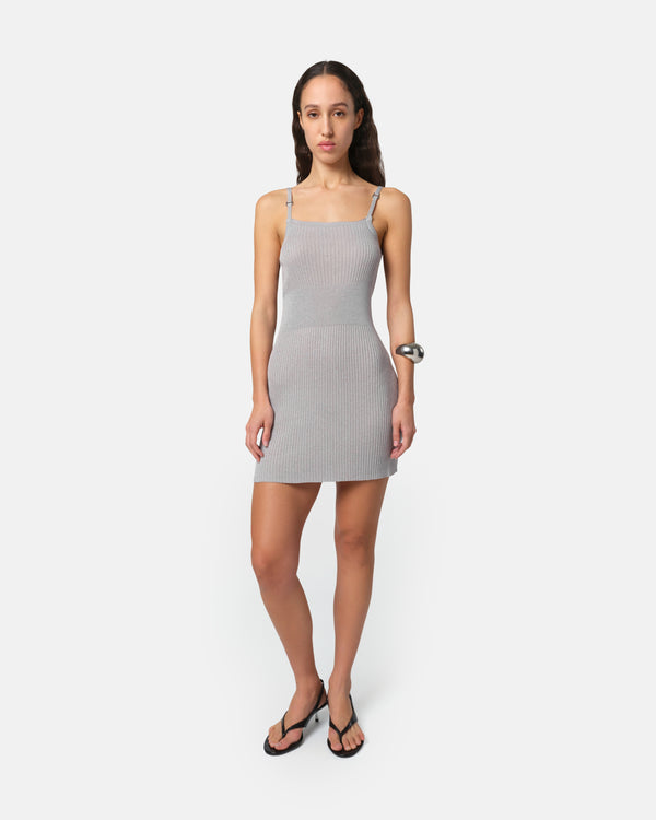 Apparis Carter Mini Dress Silver