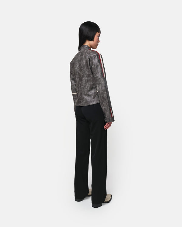 Apparis Casey Moto Jacket Slate