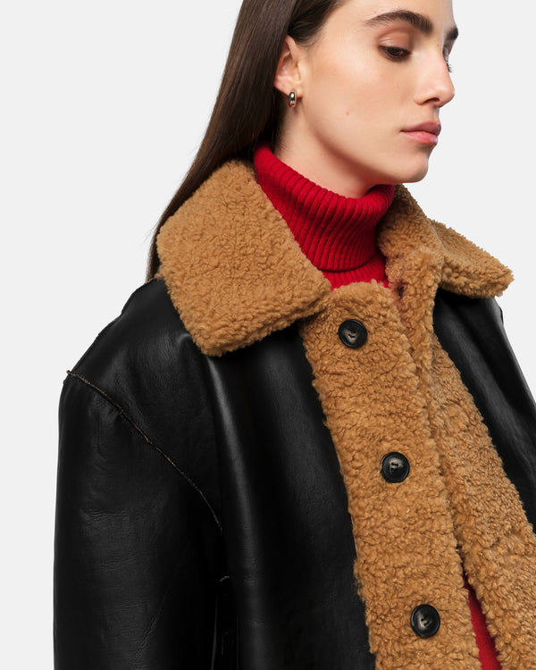 Apparis Charlie Coat Hazelnut