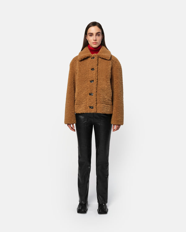 apparis Charlie Coat Hazelnut
