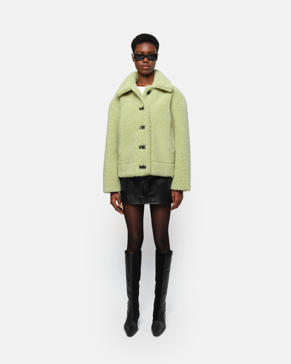 apparis Charlie Coat Pistachio