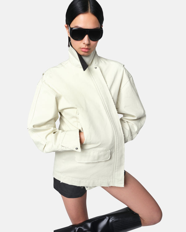 Apparis Clive Workwear Jacket Antique White