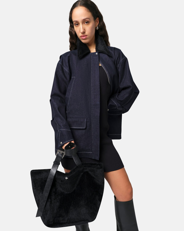 Apparis Clive Workwear Jacket Indigo