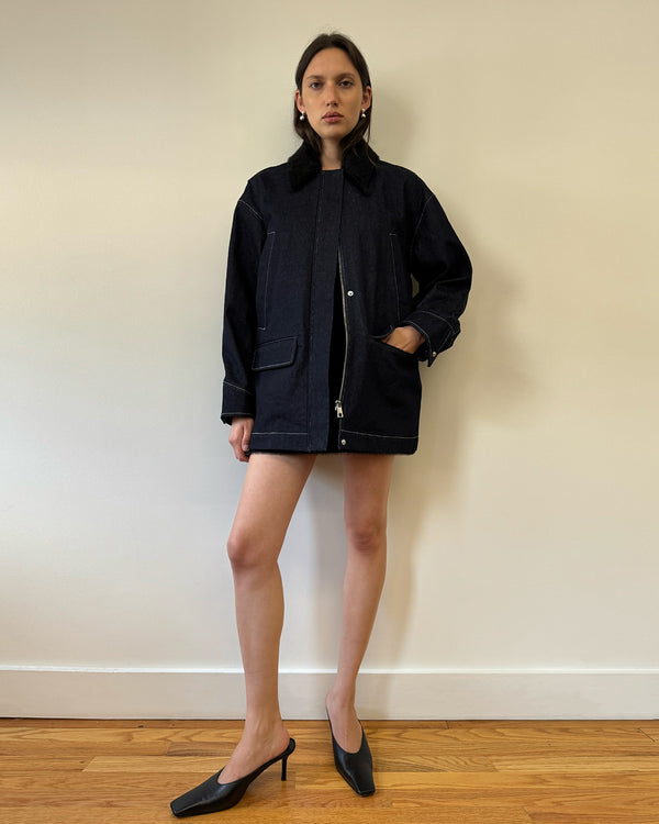 Apparis Clive Workwear Jacket Indigo