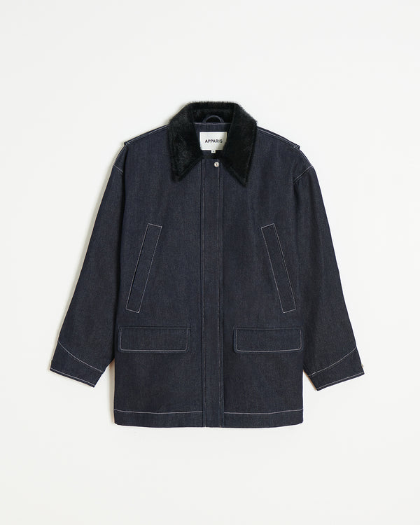 apparis Clive Workwear Jacket Indigo