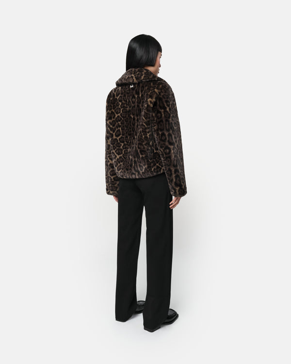 Apparis Dahlia Biker Dark Leopard