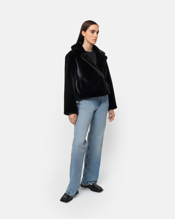 Apparis Dahlia Biker Noir