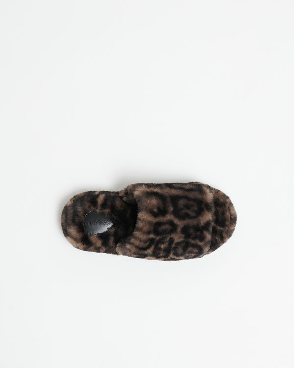 Apparis Dillon Slide Dark Leopard