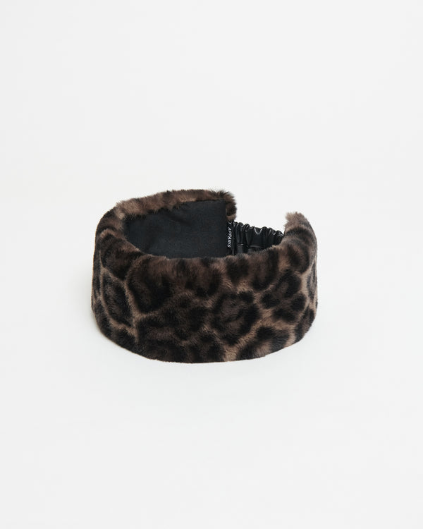 apparis Eleni Headband Dark Leopard
