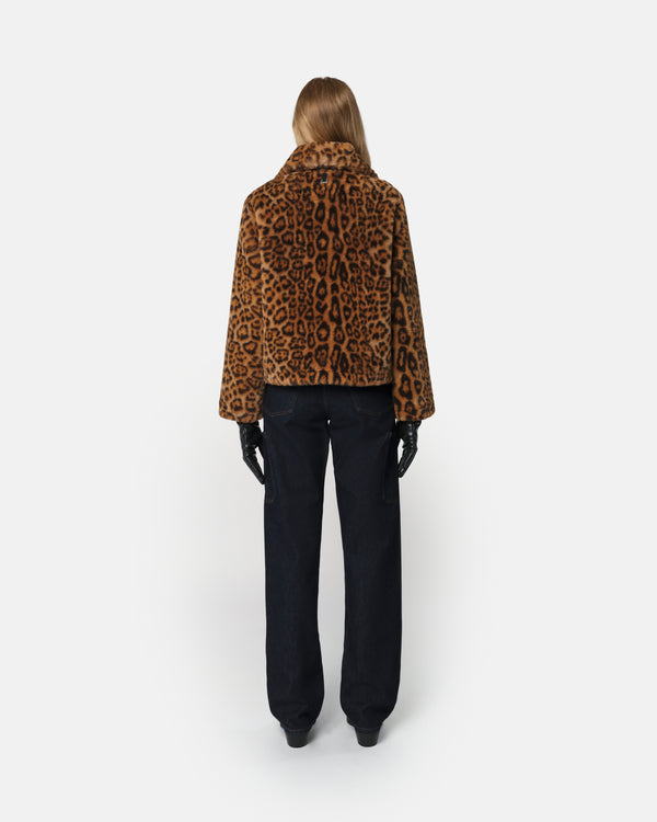 Apparis Elis Coat Leopard