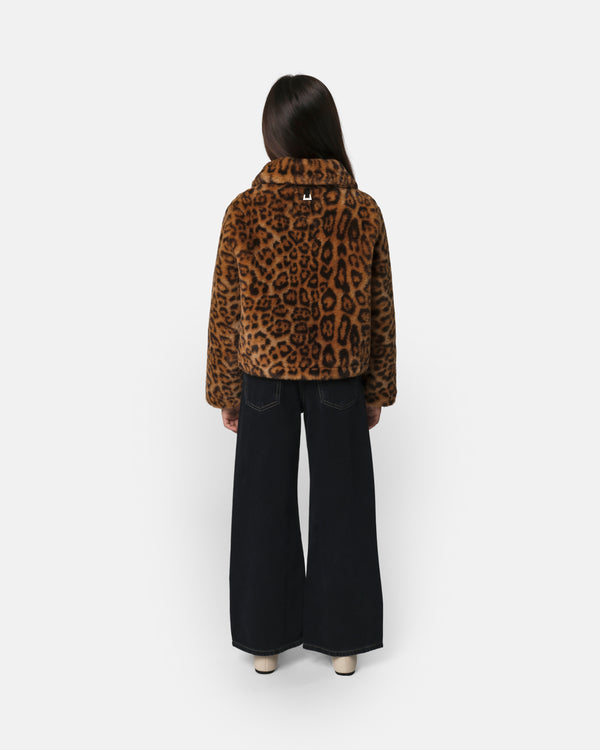 Apparis Elis Kids Coat Leopard