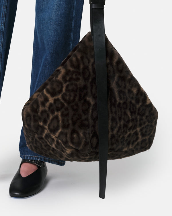 Apparis Esti Tote Dark Leopard