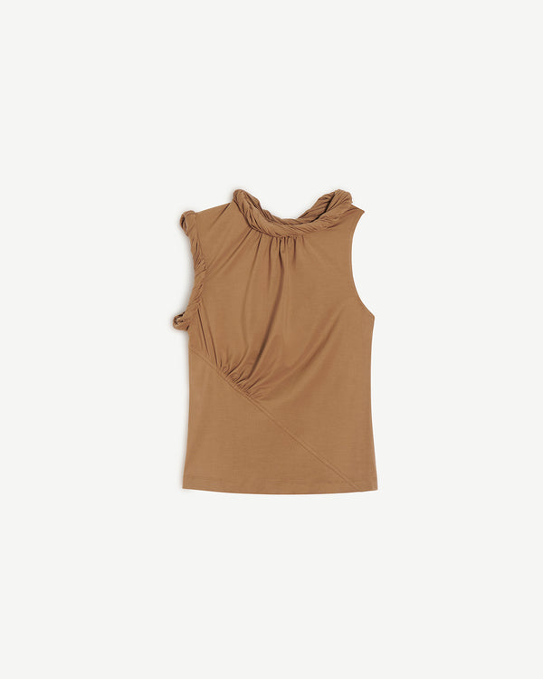 apparis Georgia Twist Top Saddle Brown