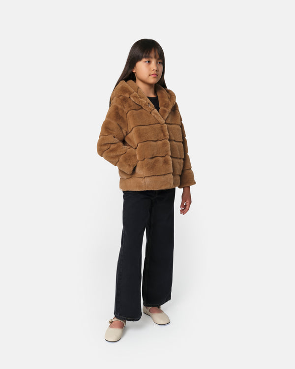 Apparis Goldy Kids Coat Camel