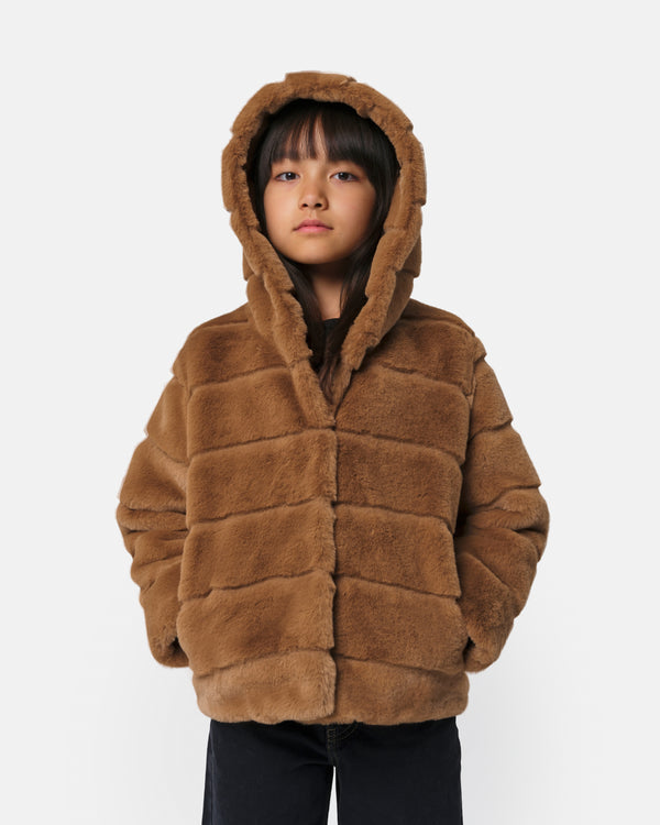 Apparis Goldy Kids Coat Camel