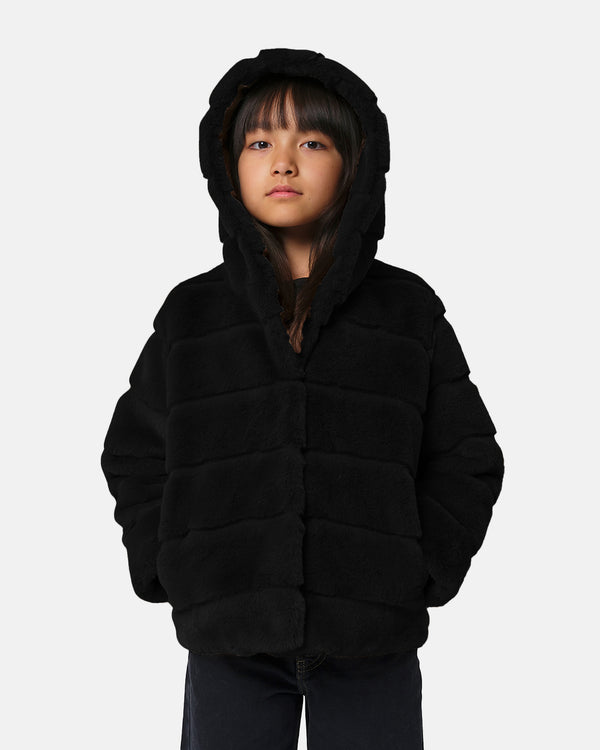 Apparis Goldy Kids Coat Noir