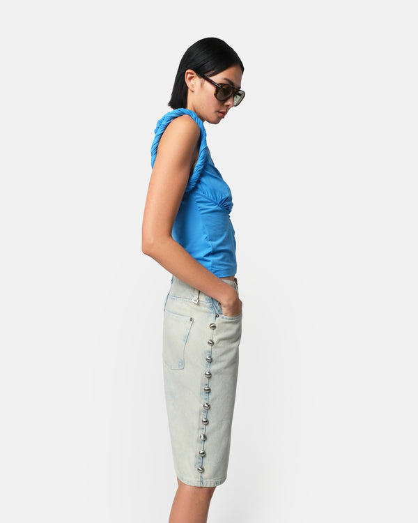 Apparis Hart Bermuda Shorts Light Blue