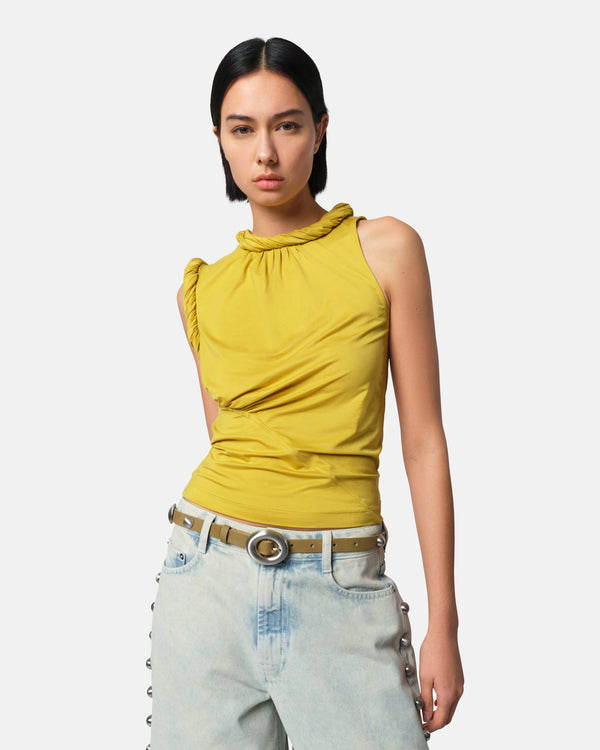 Apparis Jagger Dome Belt Sepia