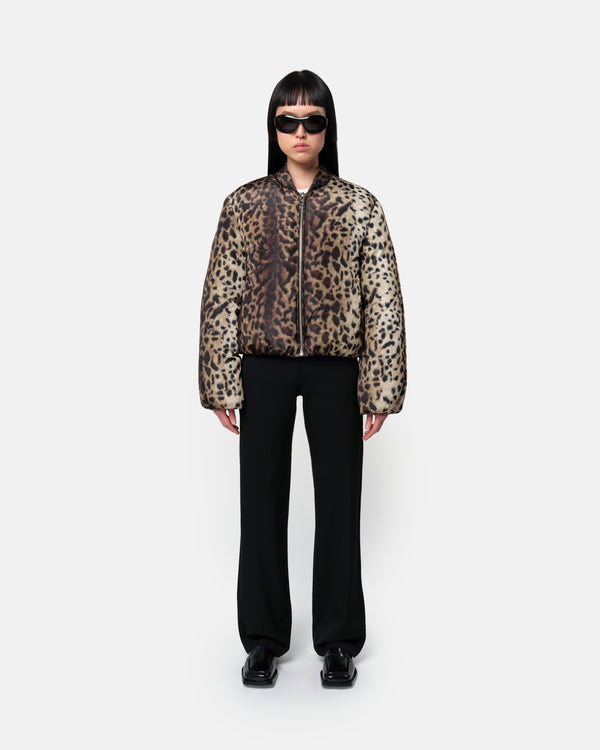 apparis Leni Bomber Jacket Leopard