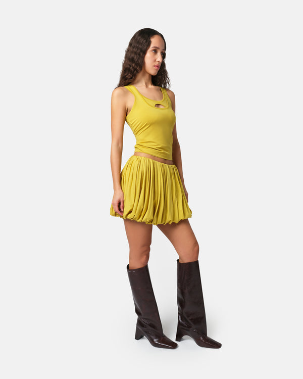 Apparis Levi Bubble Skirt Sulphur