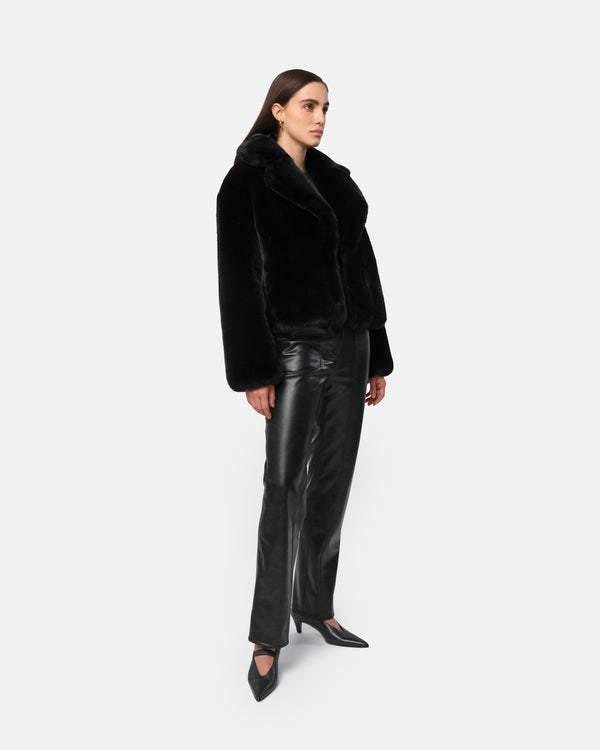 Apparis Miller Coat Noir