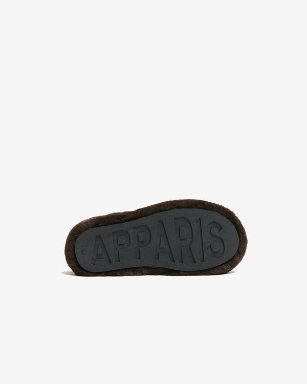 Apparis Misha Slipper Espresso