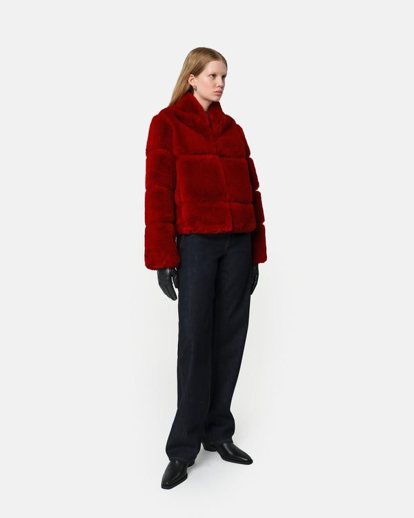 Apparis Sai Coat Rouge