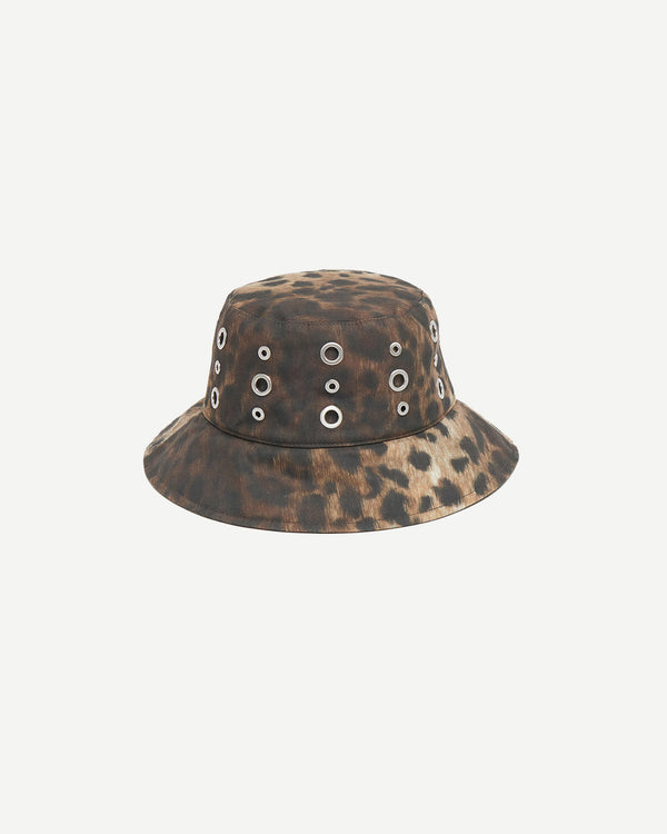 apparis Slick Bucket Hat Leopard