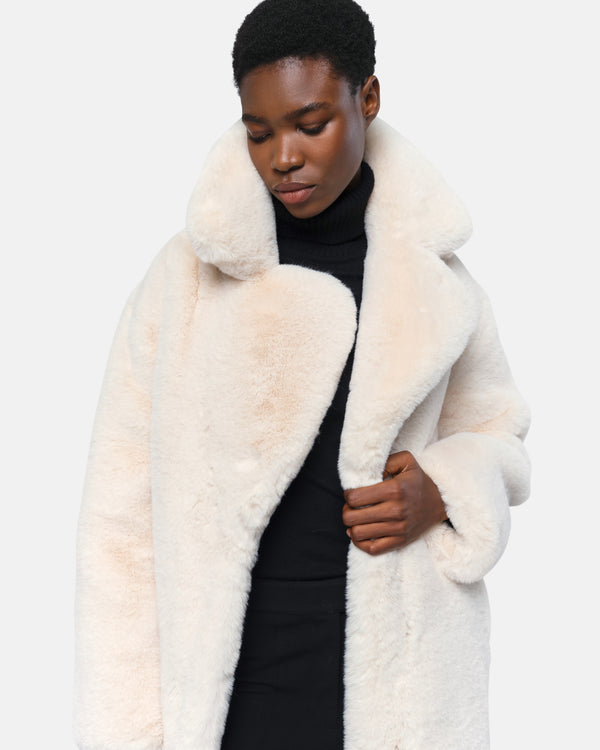 Apparis Steffi Coat Cream