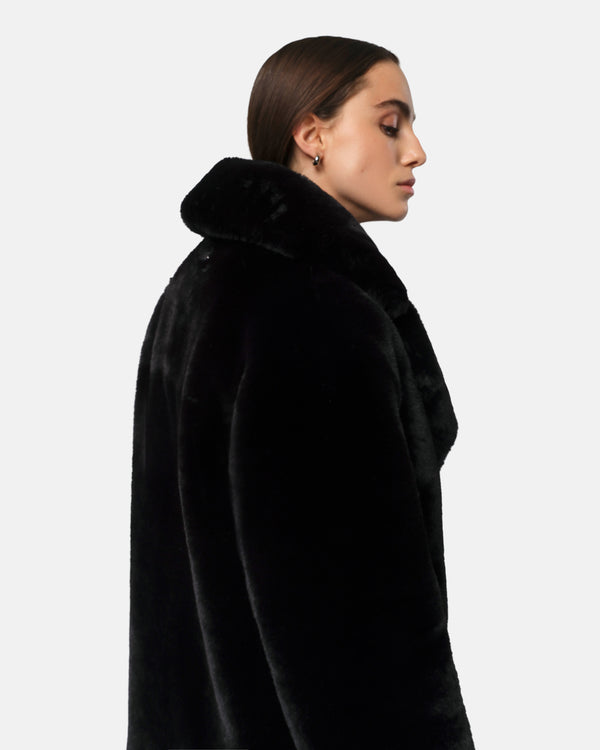 Apparis Steffi Coat Noir