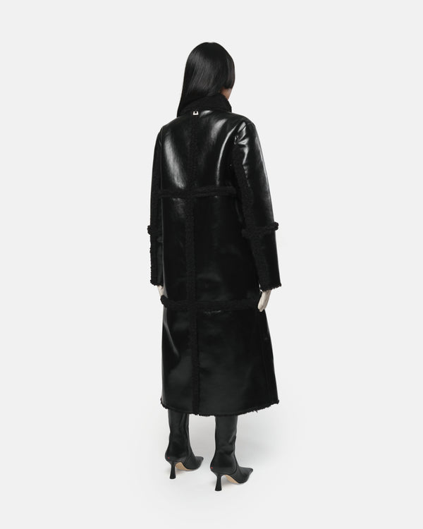 Apparis Tilly Coat Noir