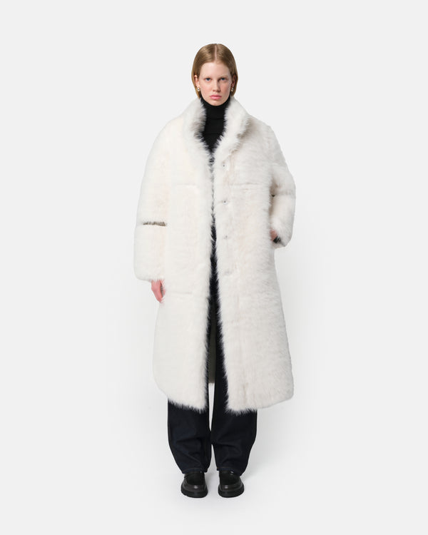 Apparis Tilly Coat Sage & Blanc