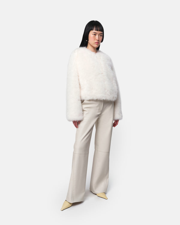 Apparis Uma Coat Blanc