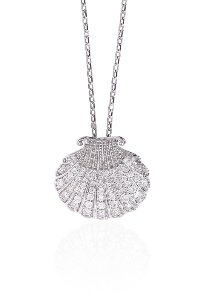 apples & figs Aphrodite White Gold Necklace