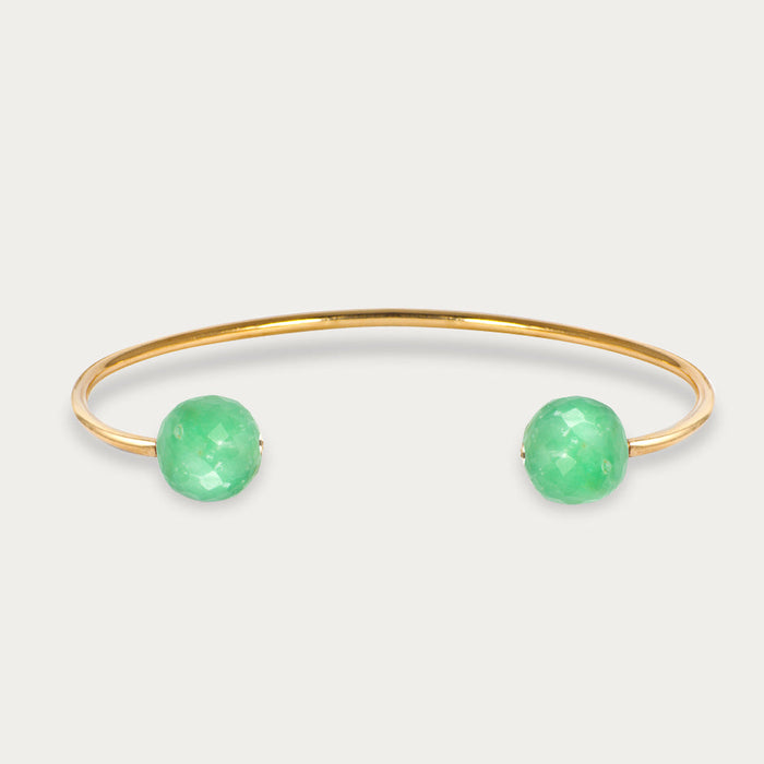 apples & figs EXOTIC LANDS CHRYSOPRASE CUFF