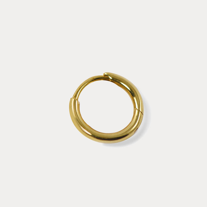 apples & figs SINGLE 14k GOLD HOOP