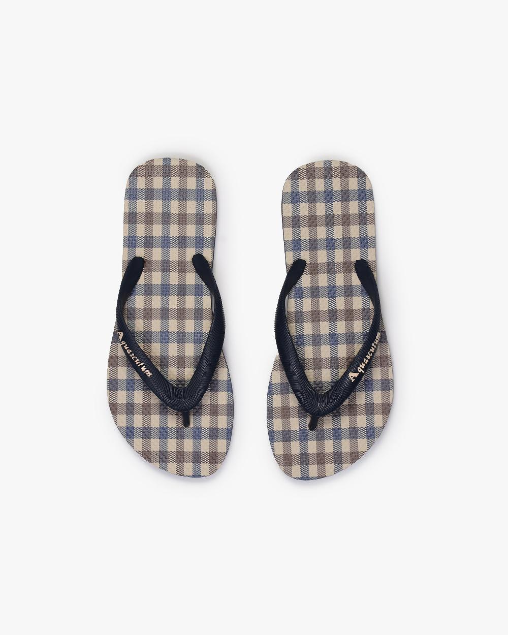aquascutum ACTIVE CLUB CHECK FLIP FLOP