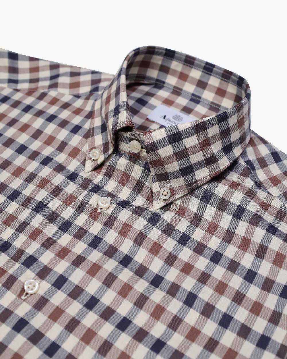 Aquascutum ACTIVE CLUB CHECK SHIRT