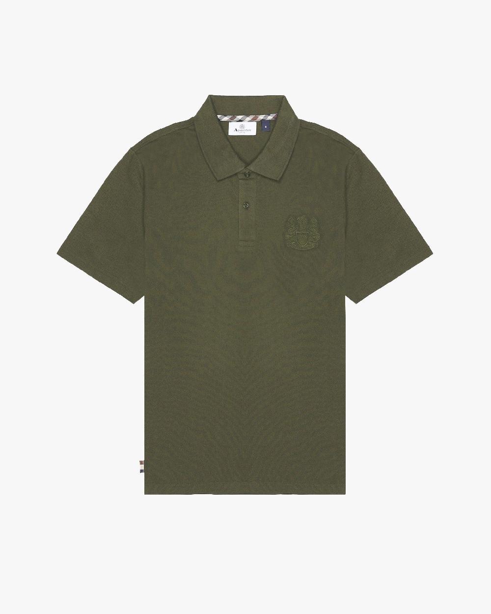 aquascutum ACTIVE CREST PIQUET POLO