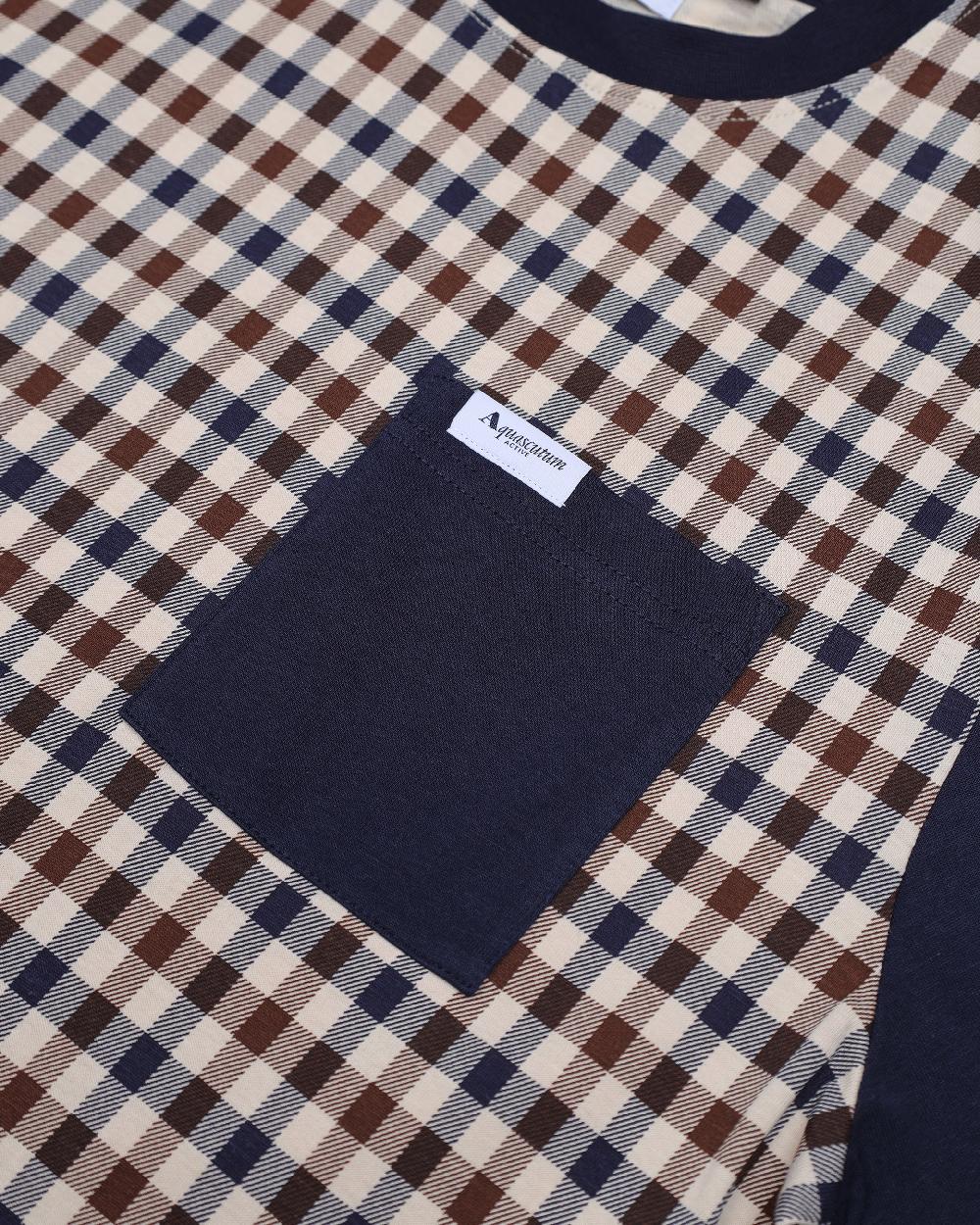 Aquascutum ACTIVE SOLID POCKET T-SHIRT