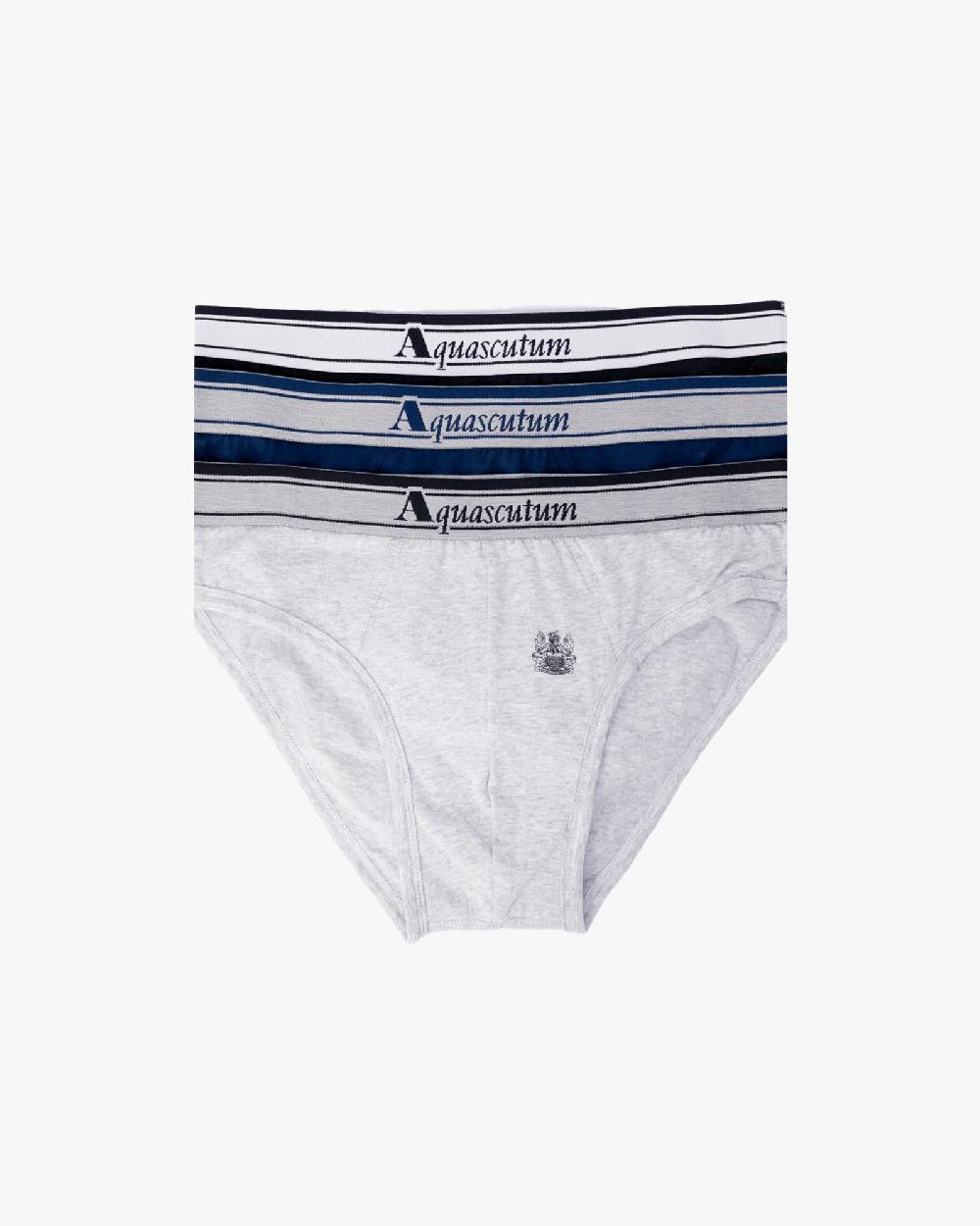 aquascutum ACTIVE UNDERWEAR BRIEF TRIPLE PACK