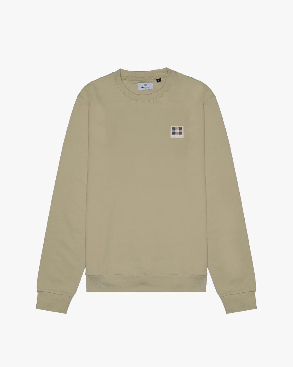 aquascutum BADGE CREWNECK