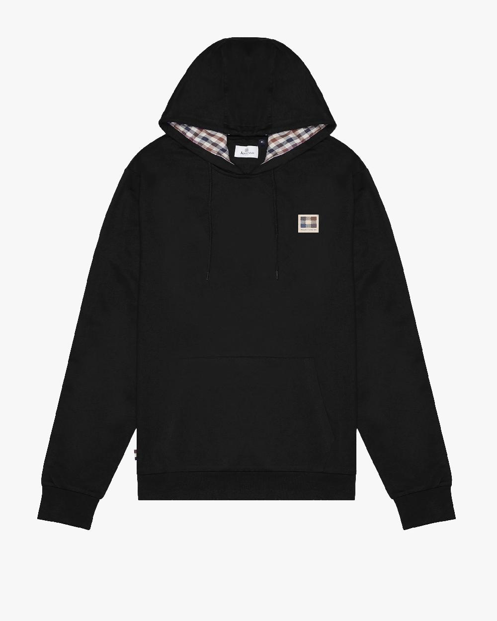 aquascutum BADGE HOODIE