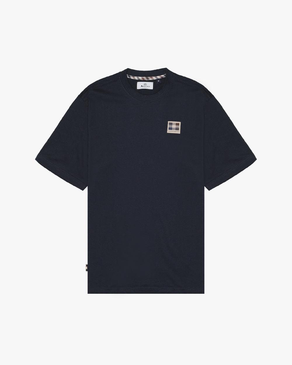 aquascutum BADGE T-SHIRT