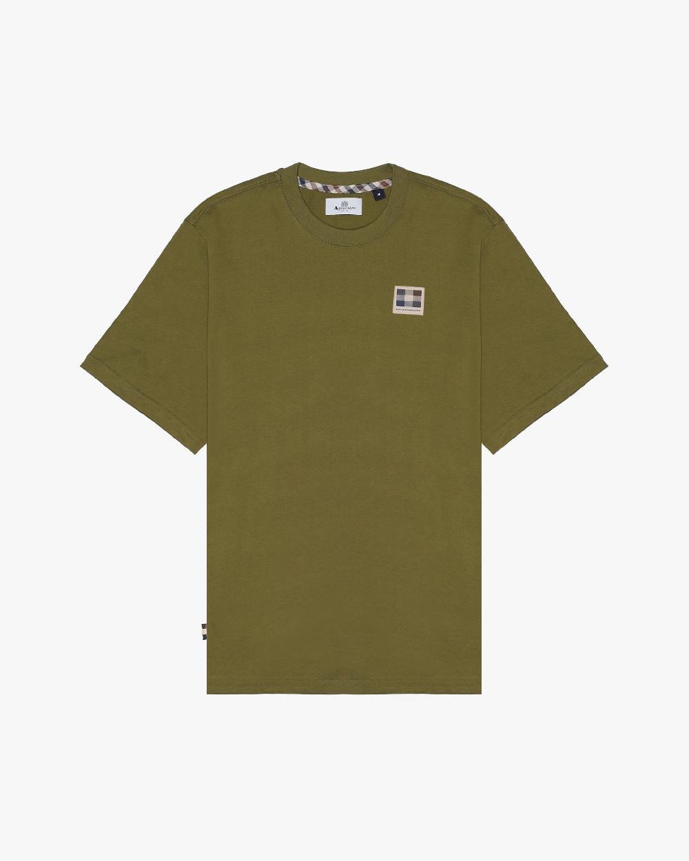 aquascutum BADGE T-SHIRT