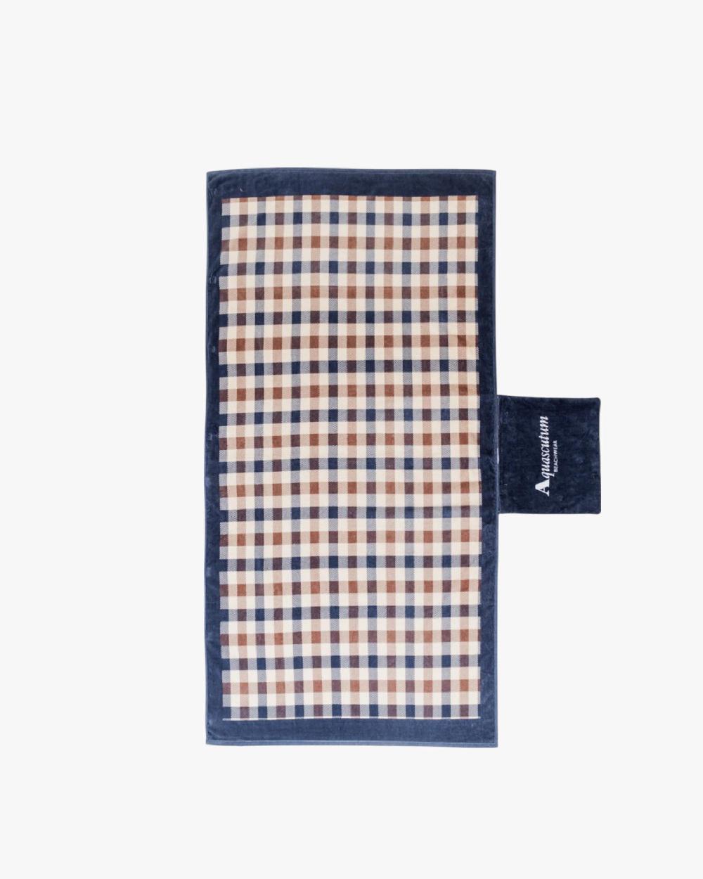 aquascutum BEACH TOWEL ICONIC CHECK
