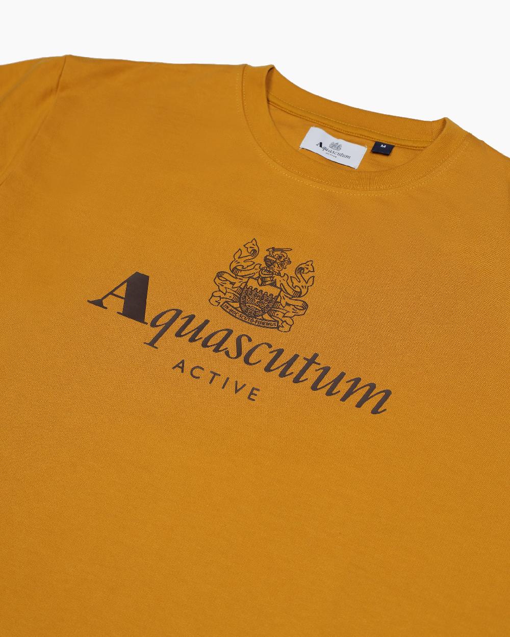 Aquascutum BIG LOGO CREWNECK
