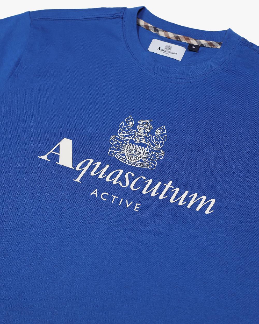 Aquascutum BIG LOGO T-SHIRT